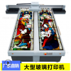 深圳厂家直销玻璃移门趟门打印机 大型uv平板打印机3D/5D玻璃印刷