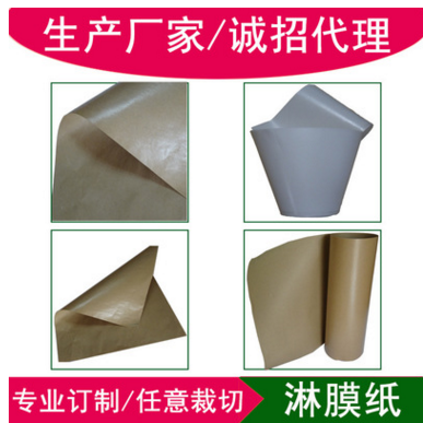 新品17克-470克单双淋膜纸卷筒平张印刷淋膜纸牛皮淋膜纸生产厂家