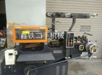 二手商标机厂家 8.8成新进口台湾凸版不干胶商标印刷机创业设备