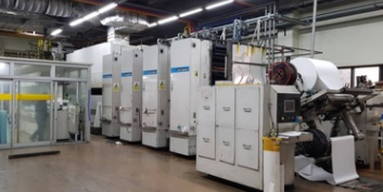 二手印刷机 进口日本三菱重工625大度八色高速折页烘干轮转胶印机