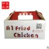 厂家定做批发鸡腿盒一次性食品纸盒可手提外卖专用快餐盒