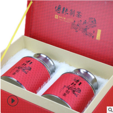生态通用不锈钢茶叶罐盒包装 创意茶叶礼盒小罐茶 茶袋 泡袋智峰
