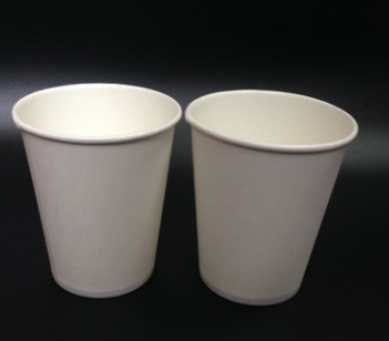 厂家供应优质加厚纸杯270ml 可印刷一次性纸杯口杯1000装