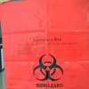 厂家直销红色医疗垃圾袋 高温高压灭菌消毒垃圾袋 可定制规格厚度