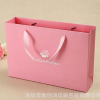 出口韩版纸袋 回礼袋手提纸袋 爱心礼品袋定做创意粉色包装袋
