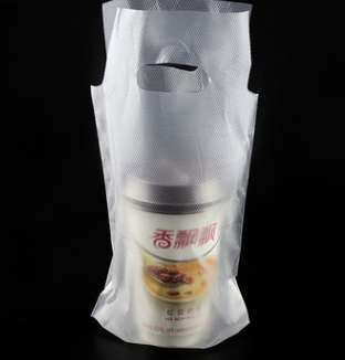 厂家定制奶茶袋打包袋饮料杯袋豆浆咖啡外卖单杯袋加厚塑料袋定