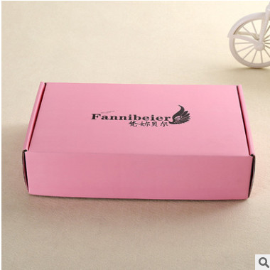 厂家直销优质彩色包装盒印刷可定制logo礼品服装包装瓦楞纸飞机盒
