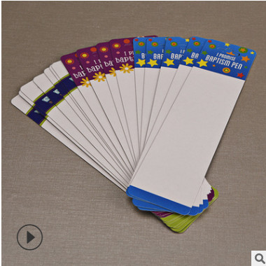 纸卡定制 白板纸吸塑纸卡定做 五金插卡纸卡印刷厂家