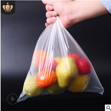 食物保鲜袋超市连卷袋点断pe食品塑料蔬菜购物袋厂家批发平口定做