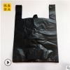 厂家批发 手提小垃圾袋 马甲背心式塑料黑色加厚家用垃圾袋定制