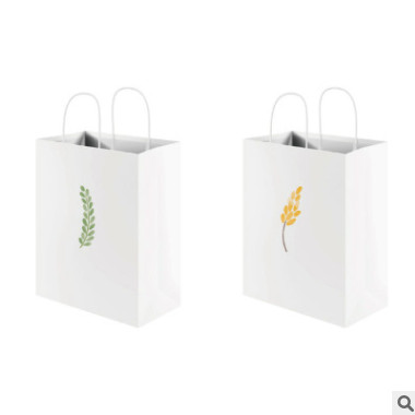 2019新款卡通可爱手提袋订做礼品购物纸袋子定制个性外卖logo纸袋