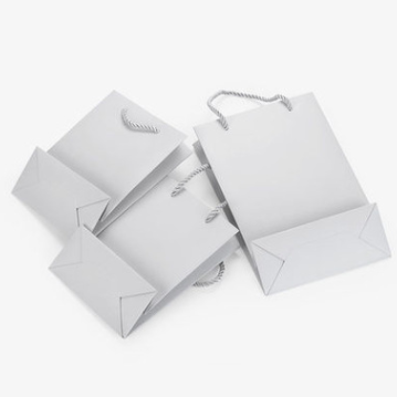 现货批发白色高档首饰包装袋各种颜色包装纸袋可定制烫金LOGE