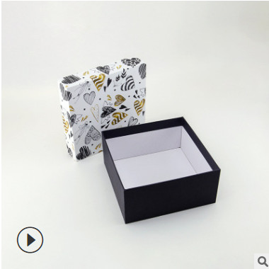 杭州安源厂家制作上下盖礼盒包装盒纸箱纸盒铜版纸印刷覆膜实惠