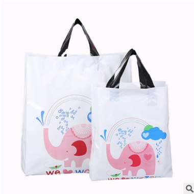 塑料手提购物袋 印刷设计定制定做服装袋 直销优质塑料袋手提袋