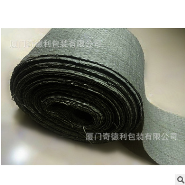 厂家生产 单片编织袋加厚灰色布卷20cm宽旗杆铝合金轮胎专用筒布