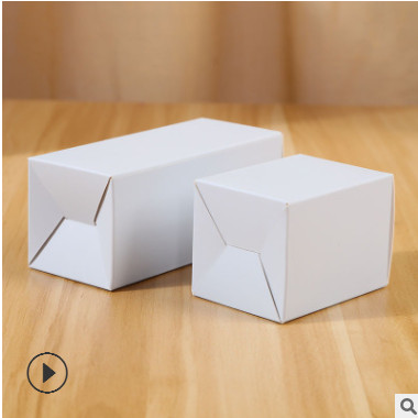 先锋盾厂家直销大小号白卡纸盒定做印刷 覆膜 长方形包装彩盒定制