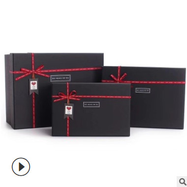 【厂家供应】精美包装彩盒食品工业品服装天地盖书型抽屉精装盒