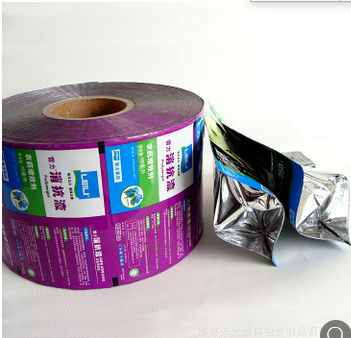 自动包装卷膜定制零食咖啡粉末食品卷材彩印复合铝箔工业卷膜