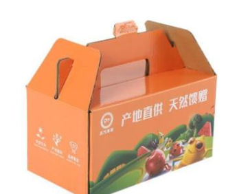 橘子手提纸箱批发橙子包装盒定制水果通用礼品盒彩箱现货直销