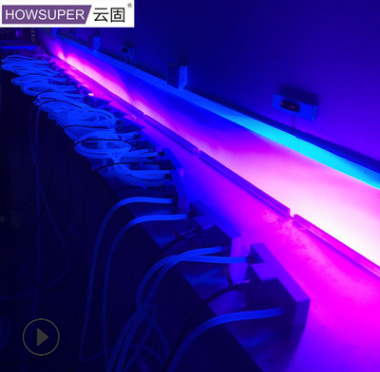 厂家直销led uv固化灯冷光源 双喷头uv灯平板打印机紫外线光源