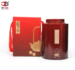 一斤柑普茶龙珠普洱茶小青柑古树红茶铁罐圆高档茶叶包装罐礼盒
