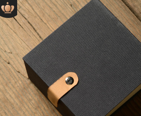 简易皮扣蓝布盒创意复古编织紫砂工艺品礼品包装盒收纳盒陶瓷礼盒