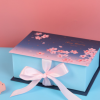 现货创意伴手礼盒定做 高档结婚包装盒翻盖盒化妆品礼品盒定制