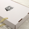 白色淘宝飞机盒提绳 衣服装包装盒订做 特硬纸盒子 快递盒定制