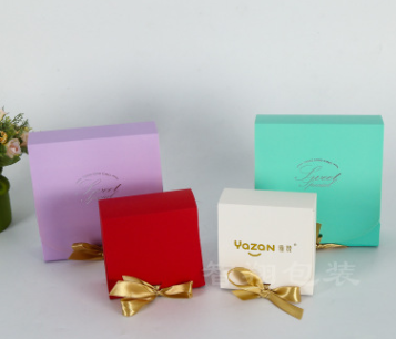 纸盒厂家 彩色礼品包装盒定做 纸质包装盒子多色可选