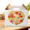定制 水果礼盒包装箱鲜果水果彩盒 精品瓦楞纸水果礼品包装厂家