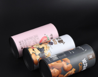 厂家定制食品纸罐食品级环保纸筒礼品罐