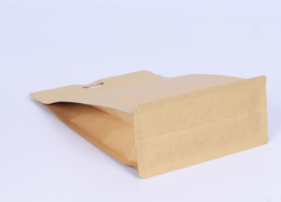 八边封内镀铝黄牛皮纸袋自立自封袋坚果茶叶干货炒货食品包装袋