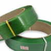 供应PET塑钢带 2512绿色塑钢打包带砖厂石材行业专用