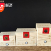 白茶包装盒空礼盒定制实木盒子普洱实木箱礼品盒散茶湿度表空盒