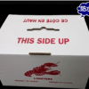 厂家定制 定做海鲜龙虾包装纸箱 防水瓦楞纸盒