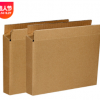 3层扁盒快递纸箱批发电商打包装盒扁平盒子瓦楞纸箱飞机盒定制
