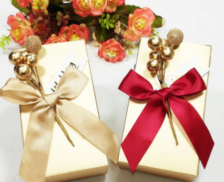 金色果实伴手礼包装盒创意欧式金色喜糖盒结婚庆婚礼婚宴桌糖果盒