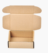 Q1特硬牛皮飞机盒批发饰品小纸盒电商包装盒子工厂定做纸箱合现货