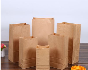 厂家专业定制烘焙面包袋牛皮纸食品包装袋透明开窗方底袋批发