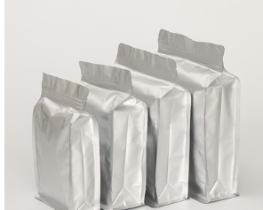 铝箔八边封自立自封袋纯铝食品袋避光防潮可热封现货现卖