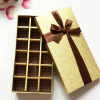 跨境创意18颗巧克力纸盒折叠糖果盒 可定做礼品包装盒现货批发