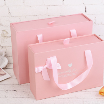 高档礼品盒子包装礼物纸盒回礼袋定制糖果粉色喜糖婚庆巧克力礼盒
