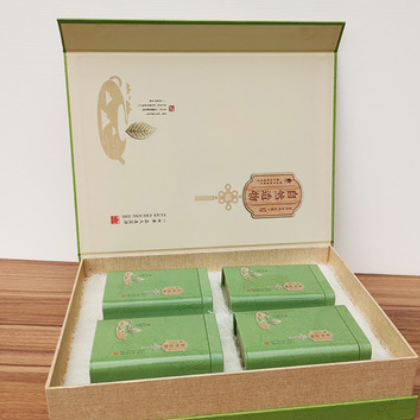 高档茶叶通用包装礼盒 自然造物二合一半斤装 茶叶罐空盒包装定制