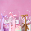 2020结婚喜糖袋PVC透明手提袋子伴娘伴手礼糖果袋创意 喜糖盒批发
