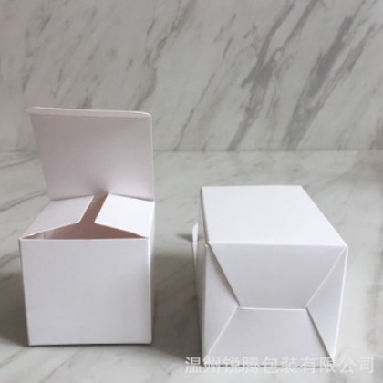 白盒现货 定制纸盒 批发空白包装盒 通用白卡纸白色盒子 白色盒子
