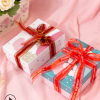 天地盖礼物盒定做logo化妆品丝带蝴蝶结礼品盒口红创意礼品包装盒