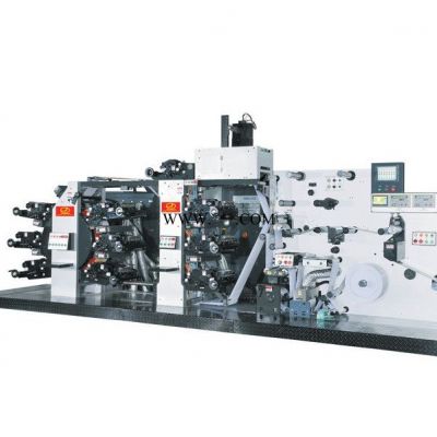 JH-260R/9C+2不干胶印刷机定制 全自动商标印刷机 不干胶(标签)印刷机
