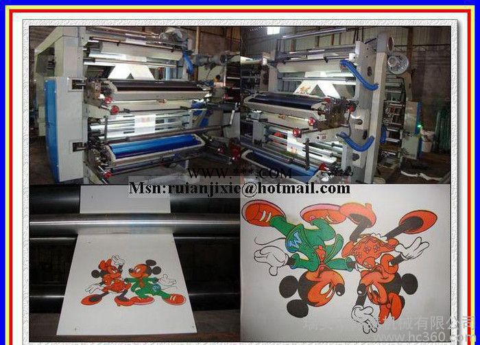 1色、凸版印刷机、4色、6色全自动不干胶印刷机