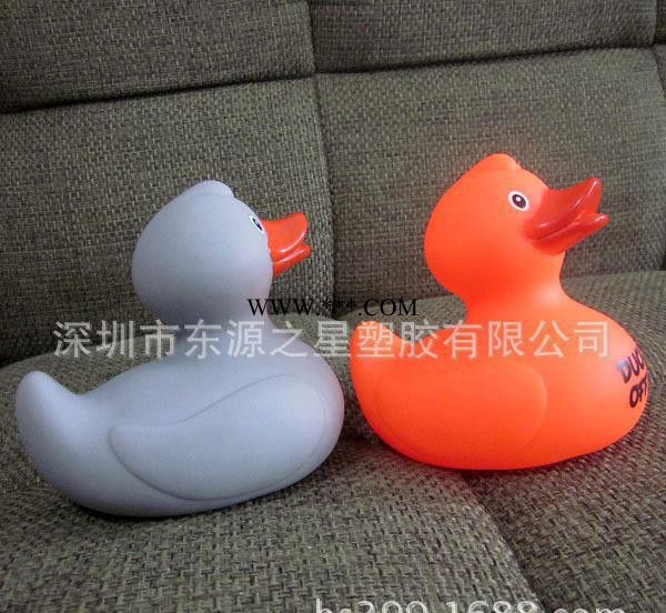 专业 个性洗澡鸭子 促销玩具BB响鸭子 搪胶喷油移印 加工
