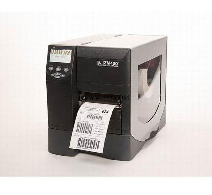 美途供应ZEBRA/斑马ZM400 300dpi 条码 不干胶标签 吊牌 证卡打印机
